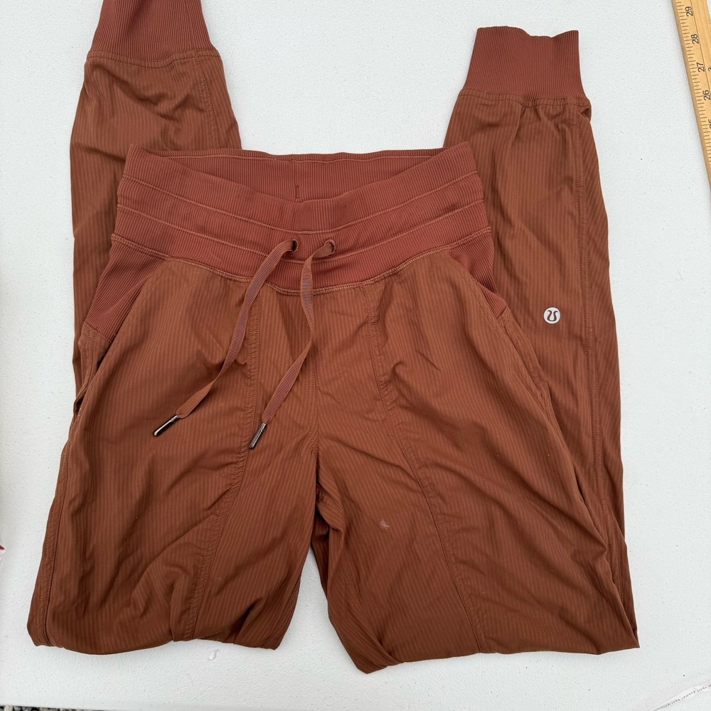 Lululemon Pants Womens No Size‎ Dance Studio Mid-Rise Jogger Full Length Brown